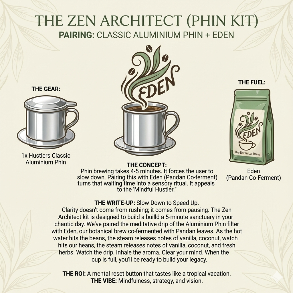 The Zen Architect – Hustlers Coffee